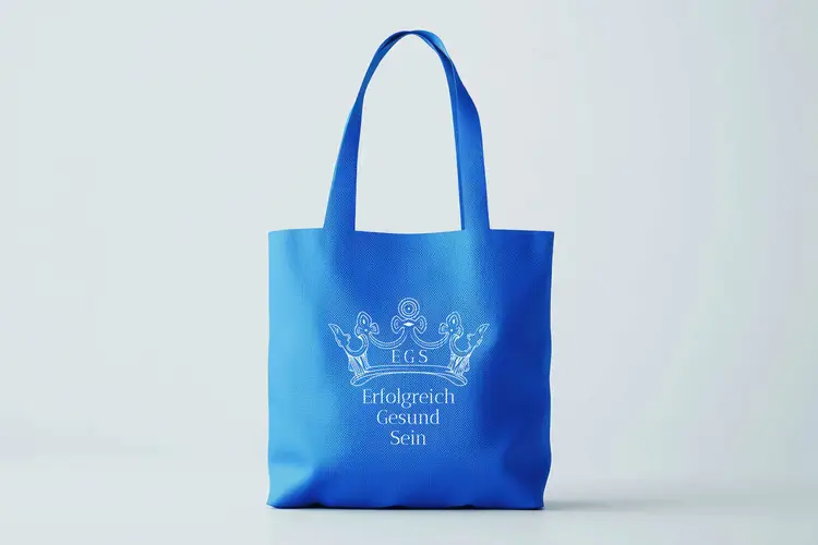 Erfolgreich Gesund Sein Textildruck Taschen